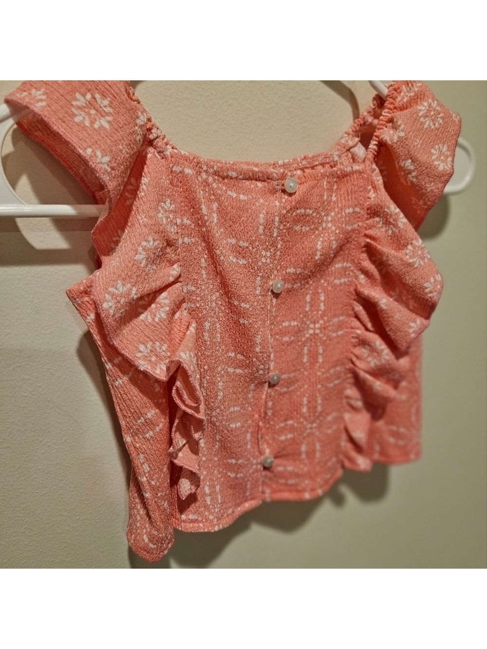 BTWEEN NWT GIRL'S PINK & WHITE FLORAL SHORT & TOP SET SIZE 4 - Picture 11 of 11
